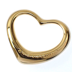 Tiffany Heart Pendant Top for Women, K18YG, 4.4g, 750, 18K Yellow Gold Head