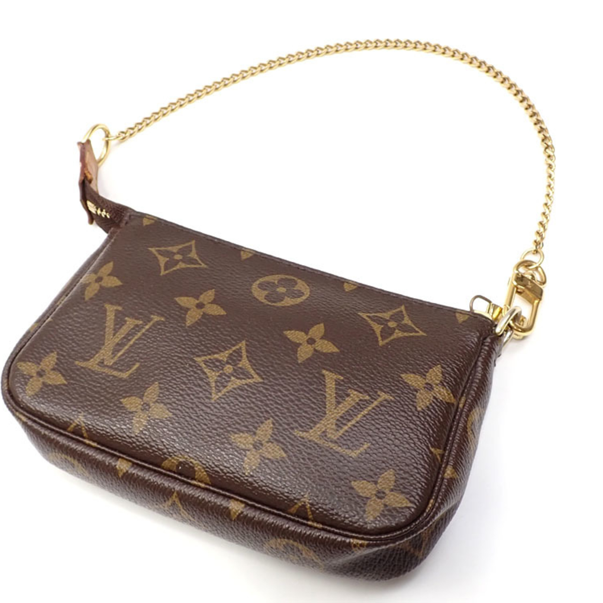 Louis Vuitton Pouch Monogram Pochette Accessoires Women's M58009 Chain Handle