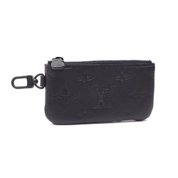 Louis Vuitton Coin Case Monogram Shadow Men's Noir Purse Trio Attached Pouch