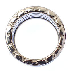 Bvlgari Bulgari B-ZERO1 Ring for Women, K18WG, Size 14, #55, 13.1g, 750, 18K White Gold, B-Zero One