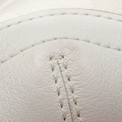 Coach Handbag Signature Soho Optic Small Hobo Women's White Beige Canvas Leather 1850