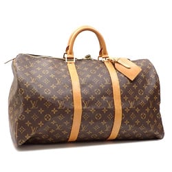 Louis Vuitton Boston Bag Monogram Keepall 50 M41426 Women's Men's Handbag