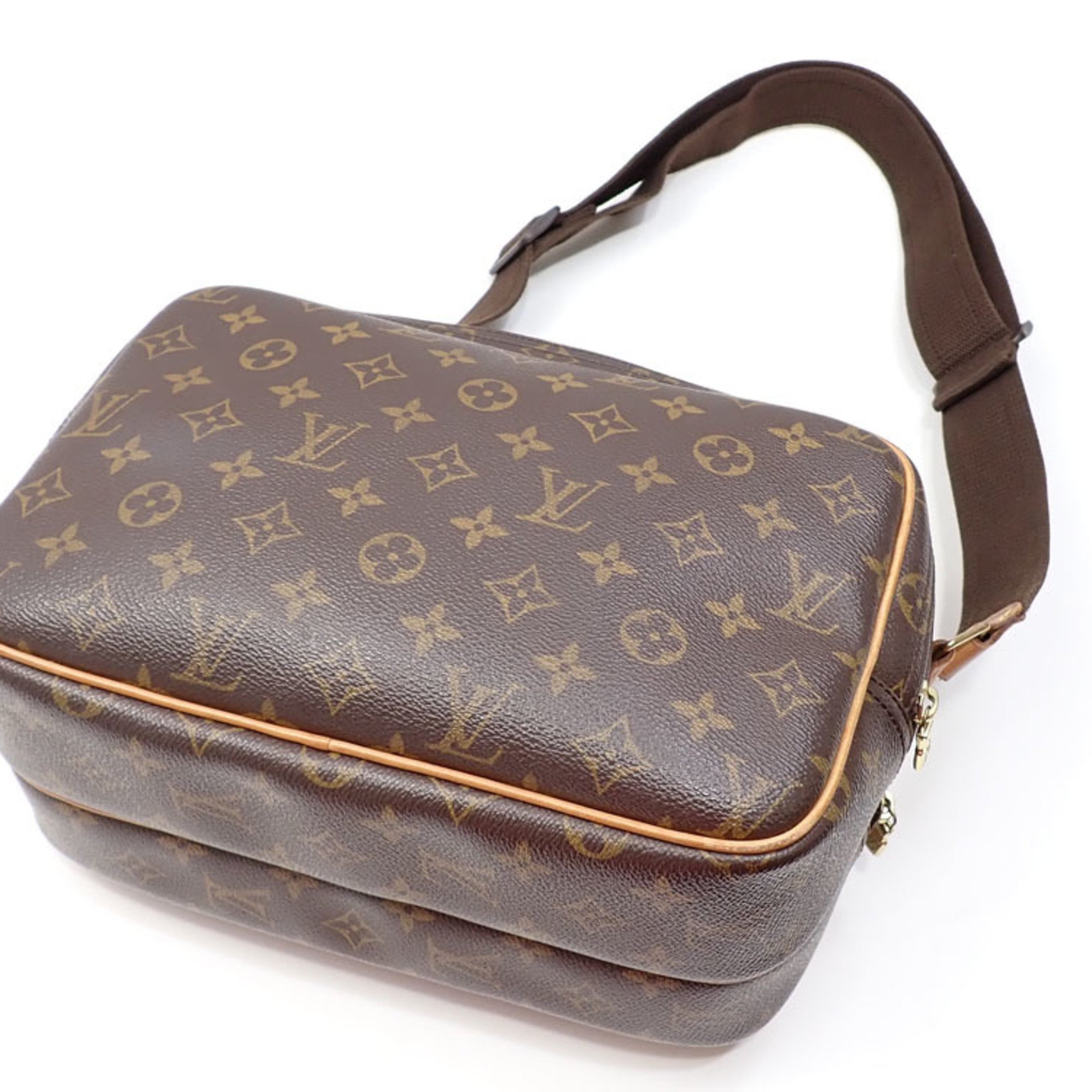 Louis Vuitton Shoulder Bag Monogram Reporter PM Ladies M45254 Double Storage