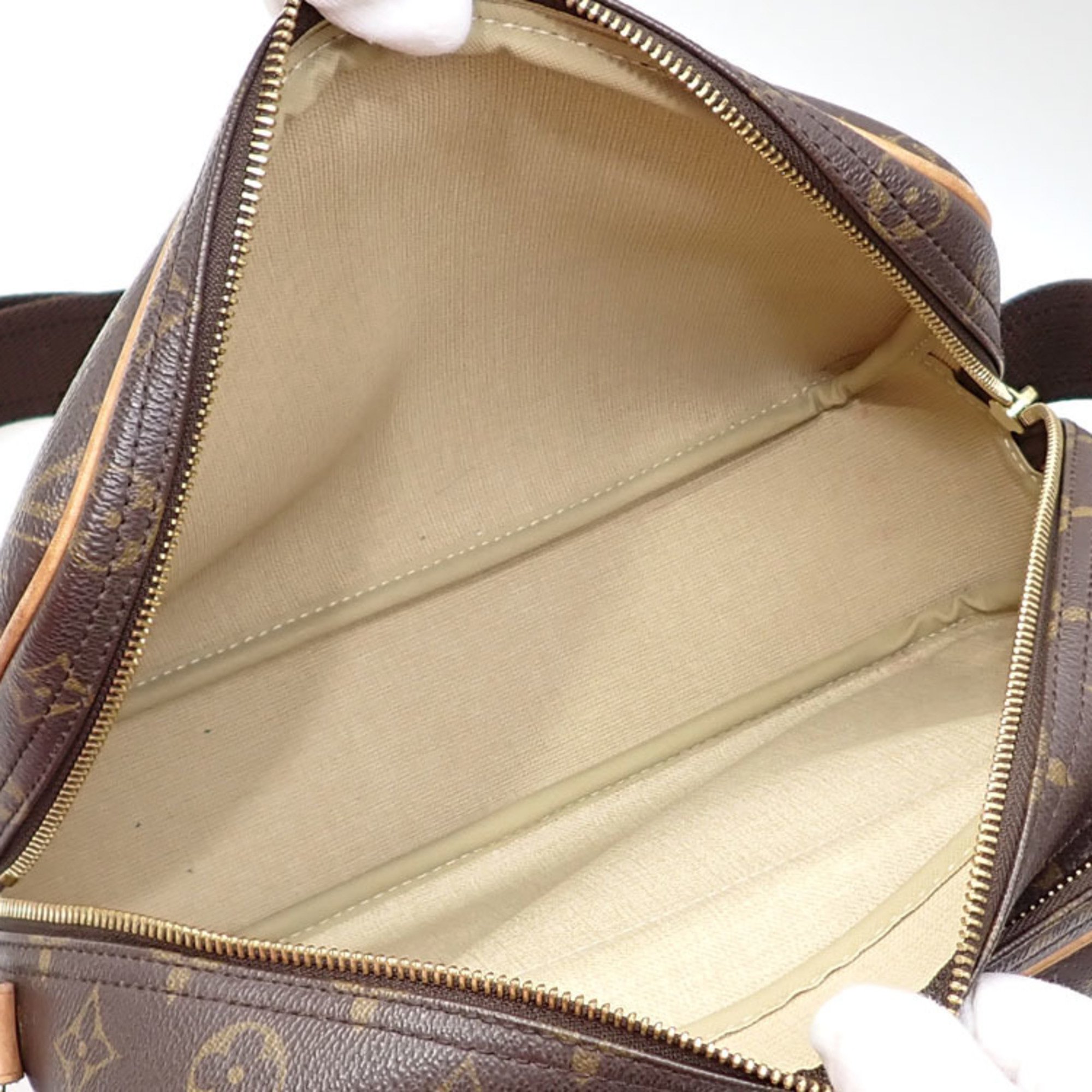 Louis Vuitton Shoulder Bag Monogram Reporter PM Ladies M45254 Double Storage