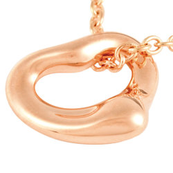 Tiffany & Co. Elsa Peretti Heart Necklace K18RG (K18PG) Rose Gold (Pink Gold) 41cm 1.6g Women's