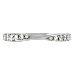 Harry Winston Brilliant Love Band Ring, Diamond, Size 6.5, Pt950, 2.2g, Eternity Women's