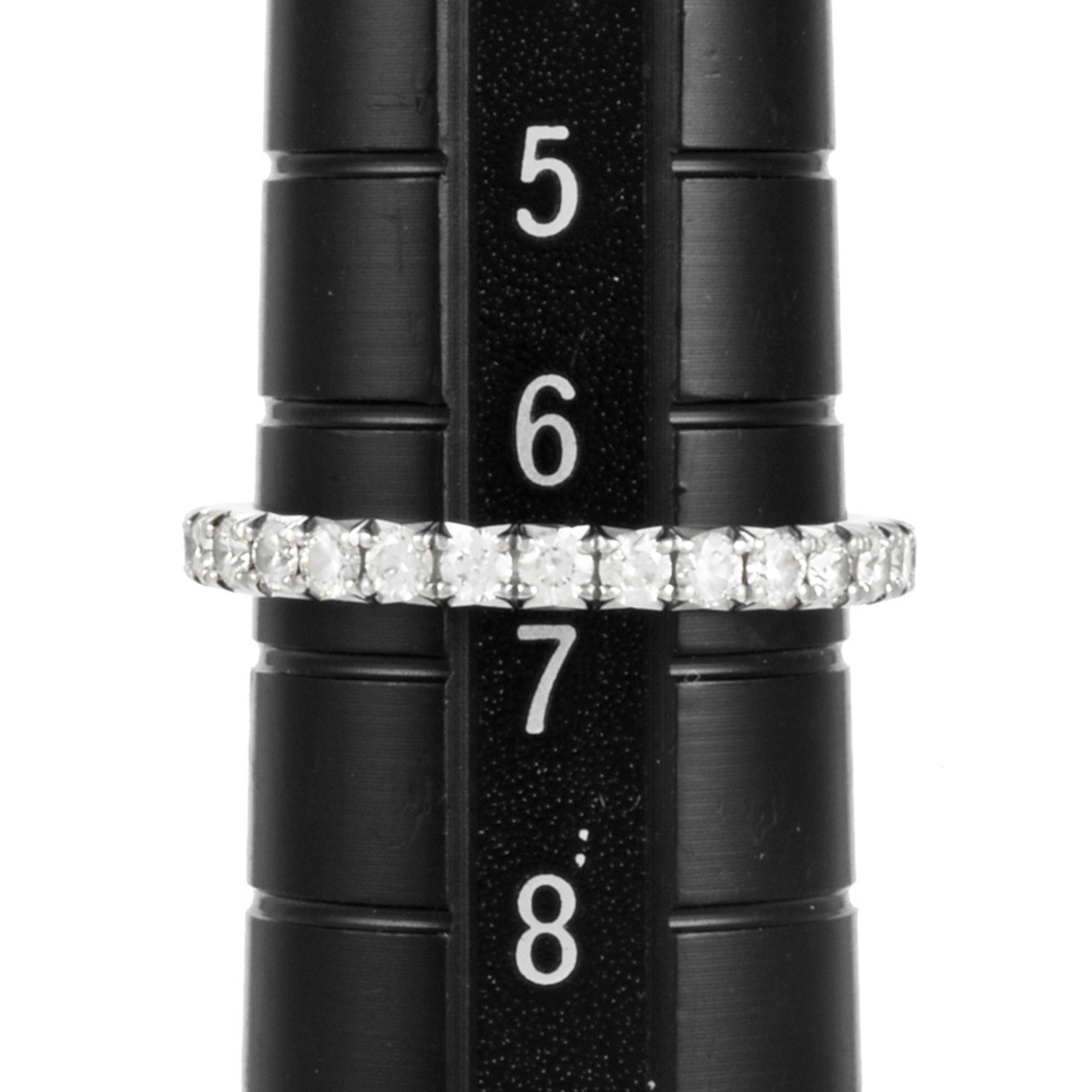 Harry Winston Brilliant Love Band Ring, Diamond, Size 6.5, Pt950, 2.2g, Eternity Women's