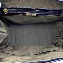 FENDI Handbag Shoulder Bag 2way Zucca Pattern Brown Canvas Leather Women's