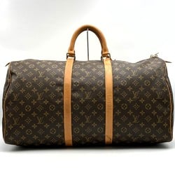 Louis Vuitton M41424 Keepall 55 Boston Bag Brown Monogram Women's LOUIS VUITTON