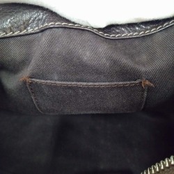 Chloé Chloe Paddington Handbag Brown Padlock Leather Women's
