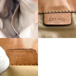 Celine Clutch Bag Second Beige Macadam Pattern Women's M06 CELINE