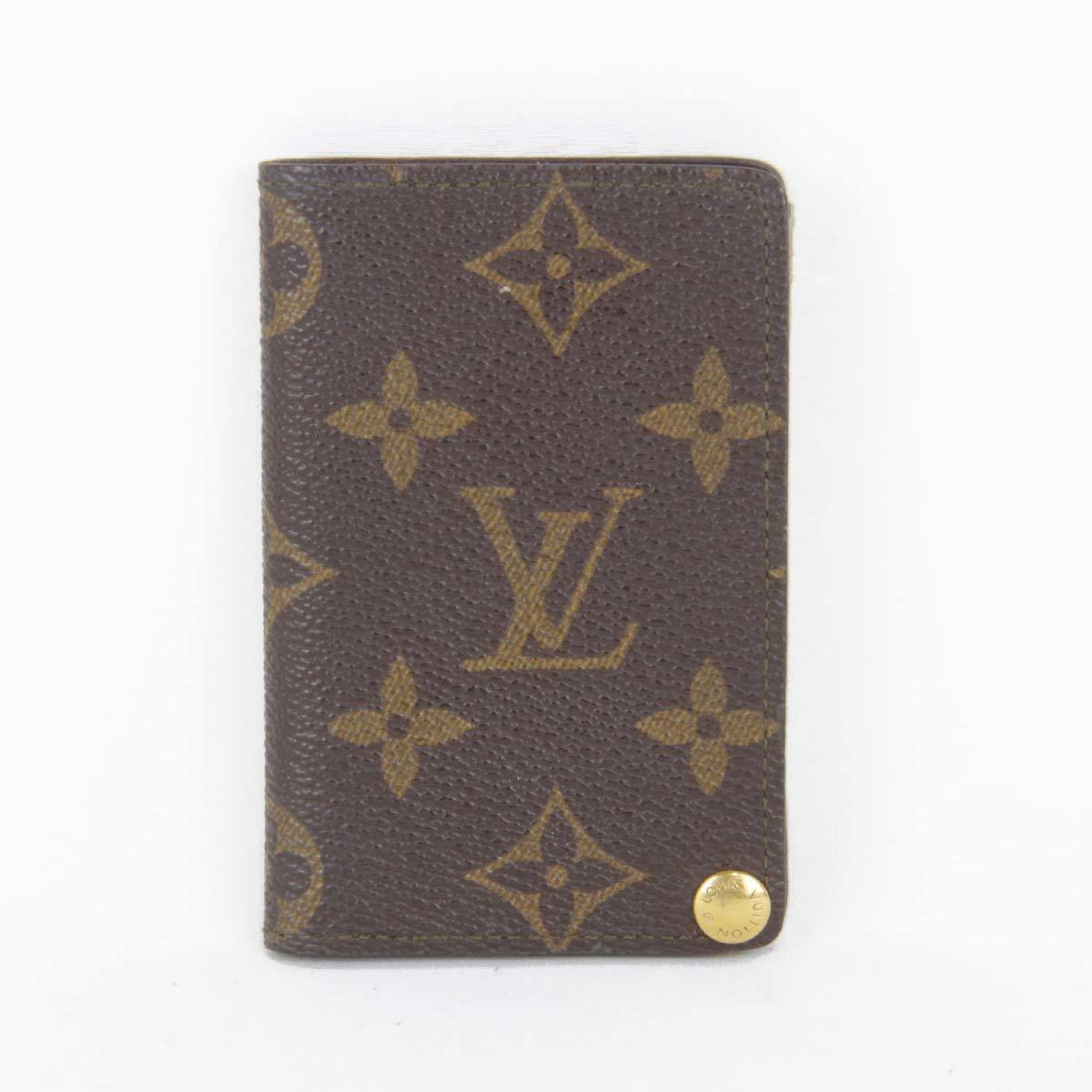 LOUIS VUITTON M60937 Card Case Monogram Canvas Women's