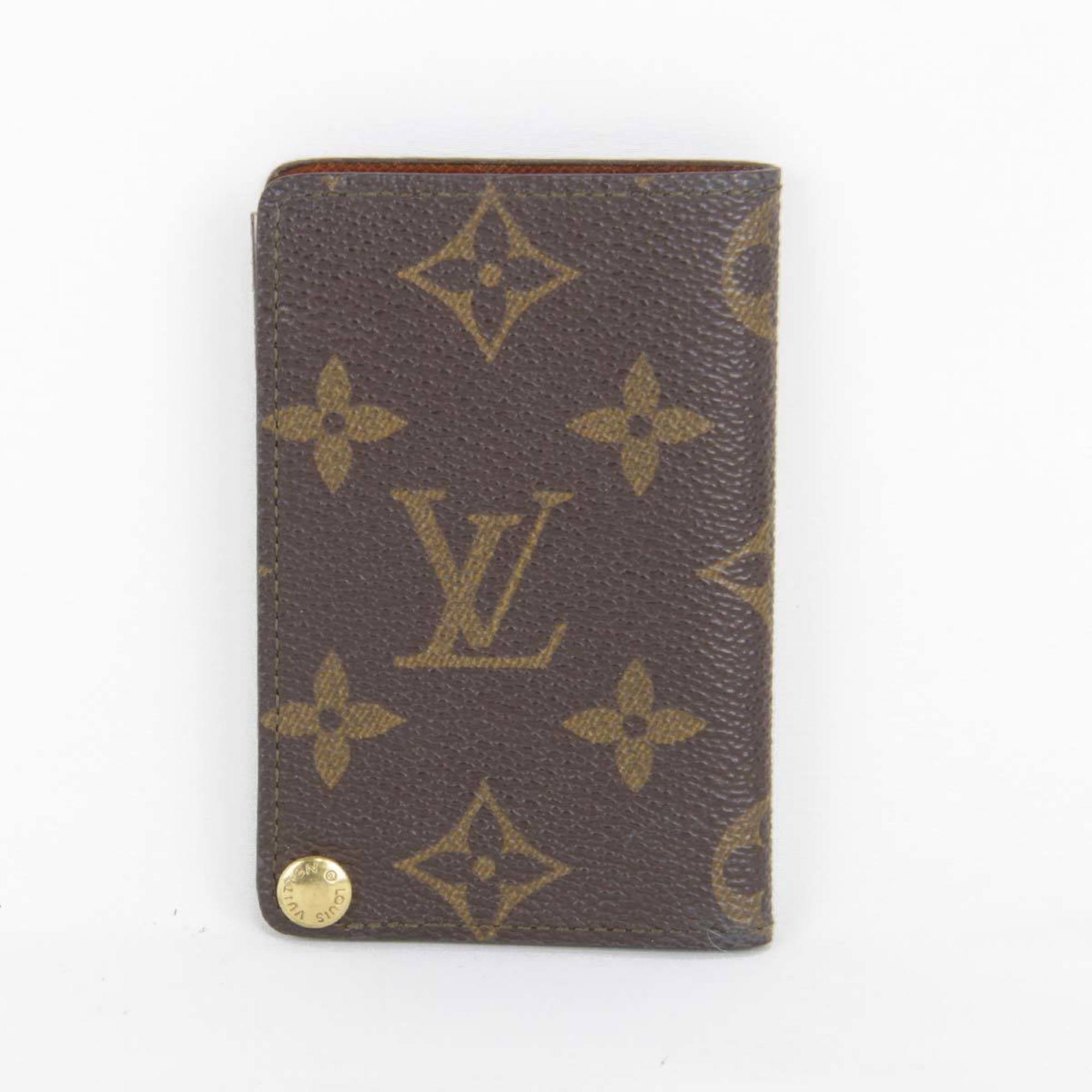 LOUIS VUITTON M60937 Card Case Monogram Canvas Women's