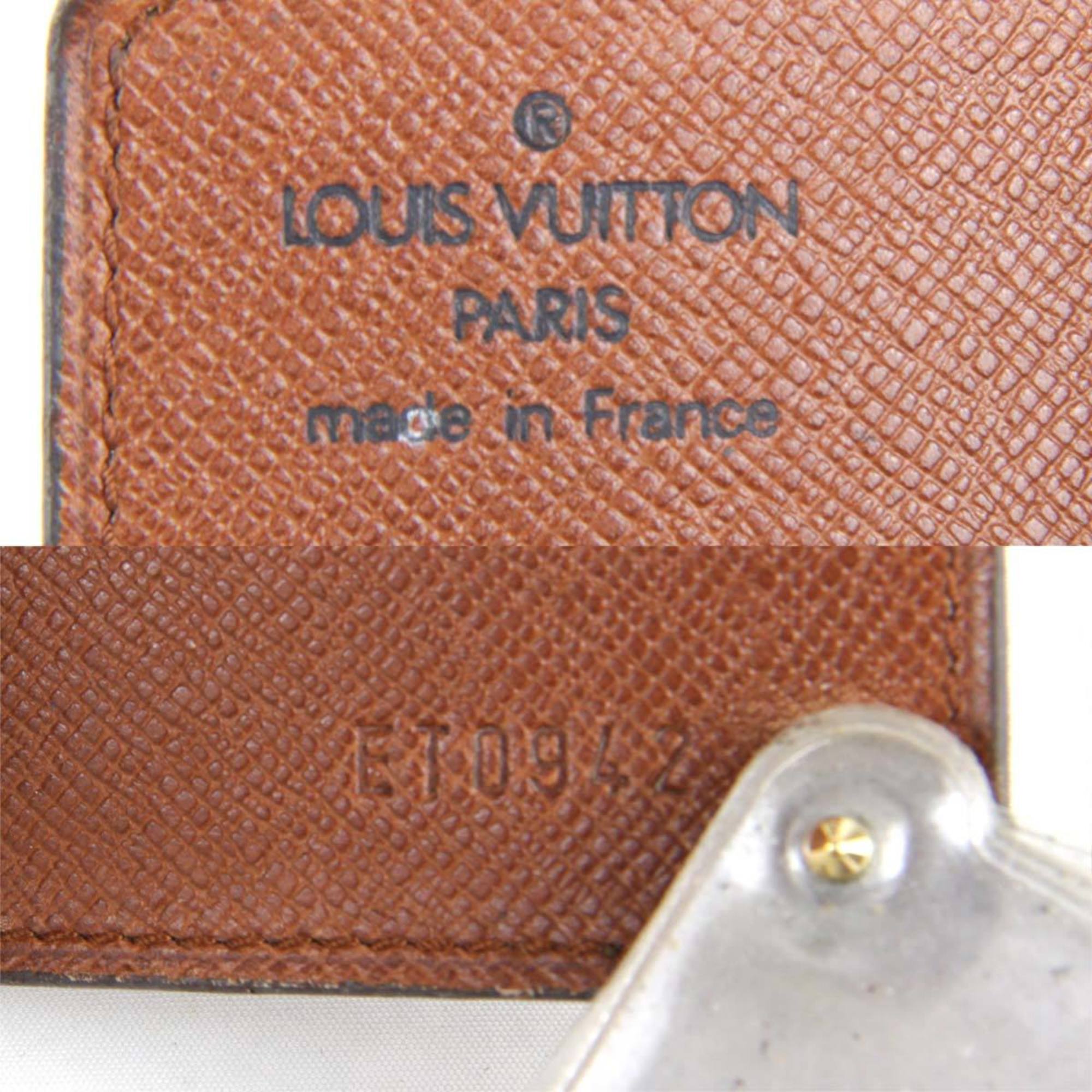 LOUIS VUITTON M60937 Card Case Monogram Canvas Women's