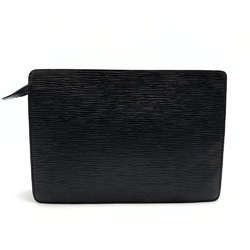 LOUIS VUITTON M52522 Pochette Homme Clutch Bag Second Black Noir Epi Leather Women's