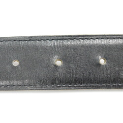 Hermes Leather H-buckle reversible belt, size 85, J engraved JA-19020