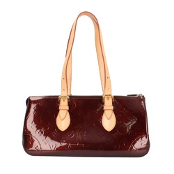 Louis Vuitton Rosewood Avenue Monogram Vernis Shoulder Bag M93510 Red Women's LOUIS VUITTON
