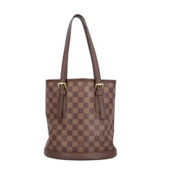 Louis Vuitton Marais Damier Shoulder Bag Canvas M42240 Brown Women's LOUIS VUITTON