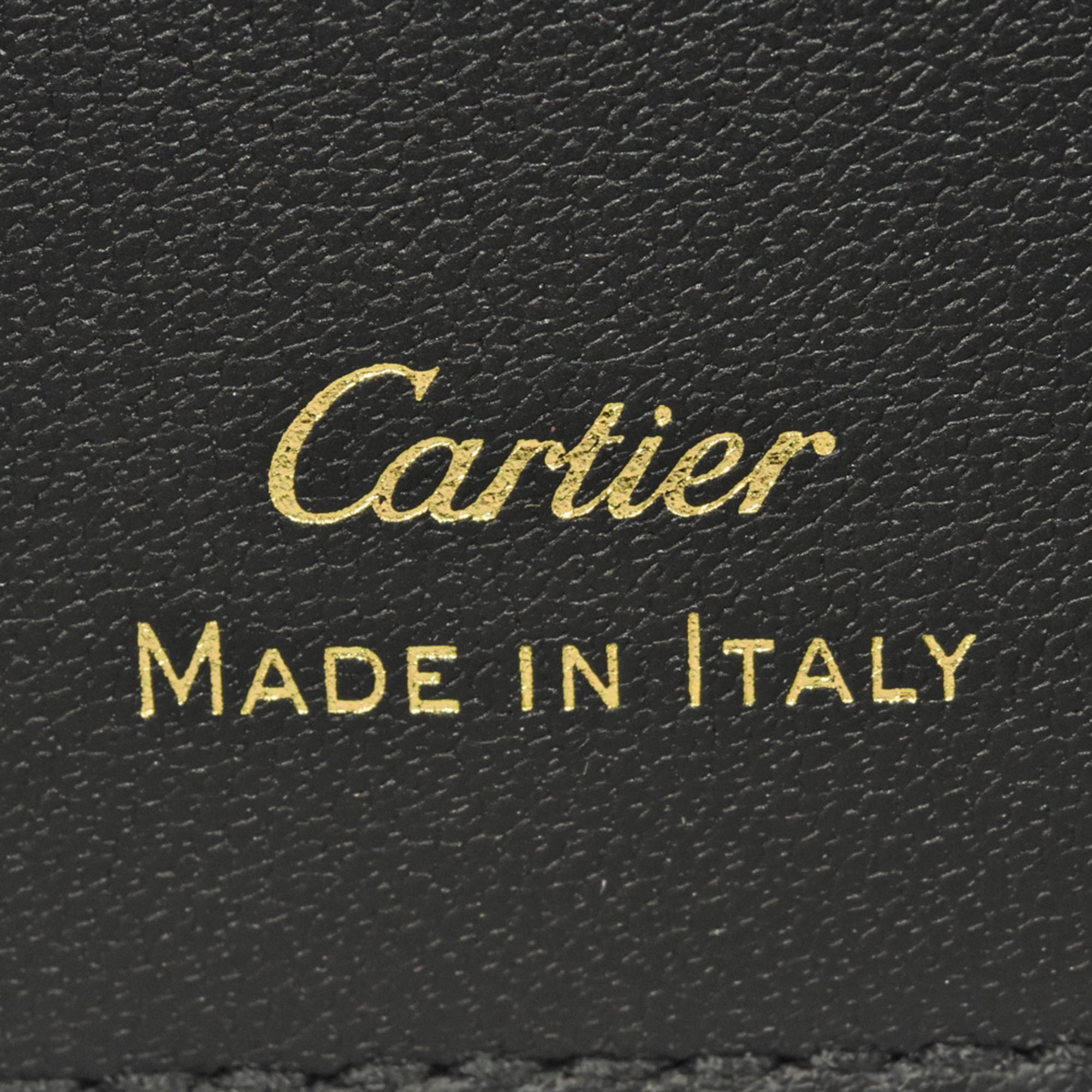 Cartier Garland de Small Multi-Wallet Bi-Fold Leather Green