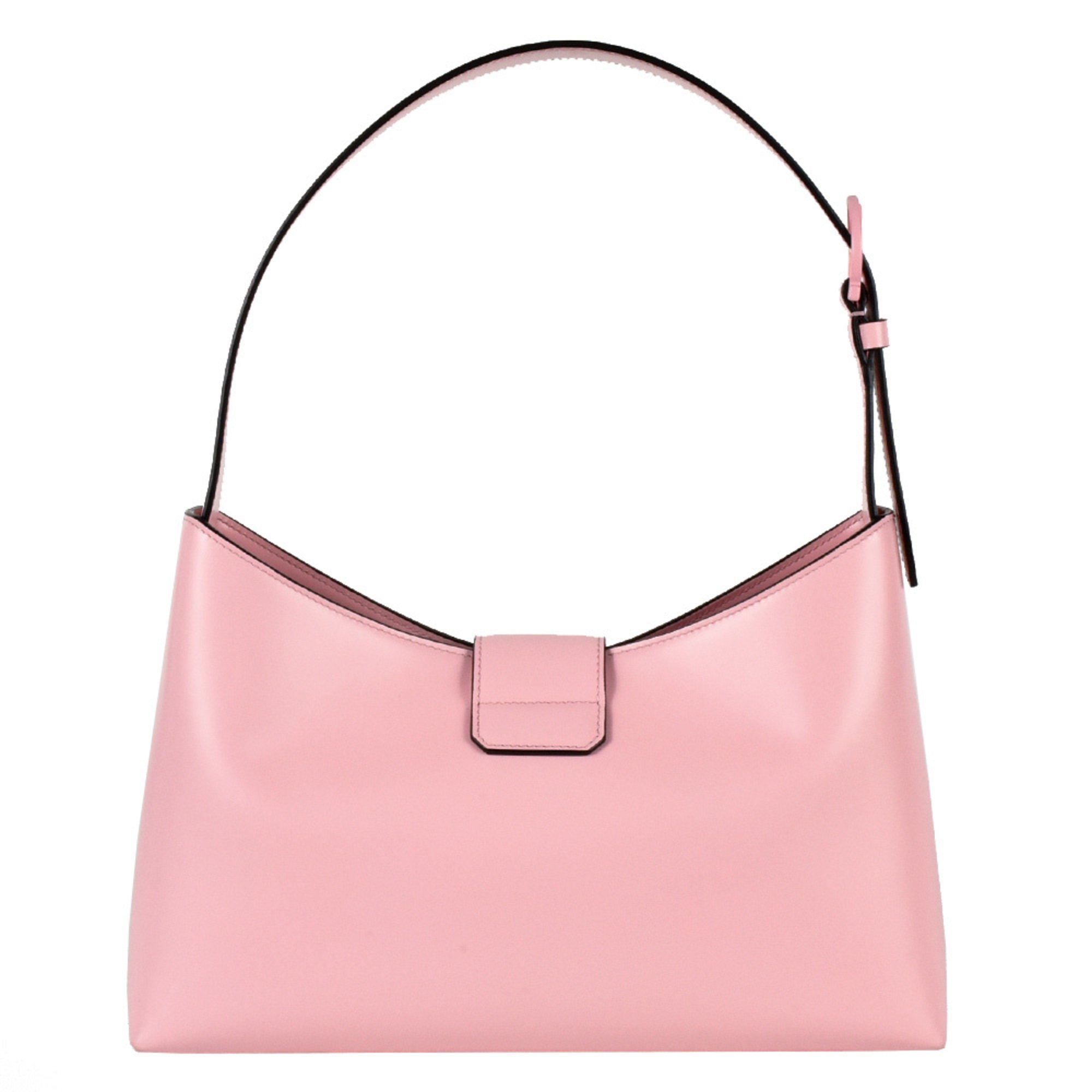 Salvatore Ferragamo Ferragamo Gancini Trifoglio Shoulder Bag Leather EZ-21 0926 Pink