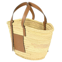 LOEWE Tote Bag Raffia Leather 327.02.S92 Basket Shoulder