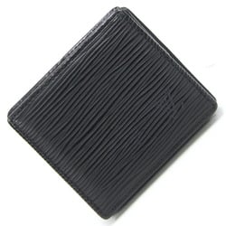 Louis Vuitton Coin Case Epi Porte Monnaie Boite M63692 Noir Purse Wallet Square Men's LOUIS VUITTON