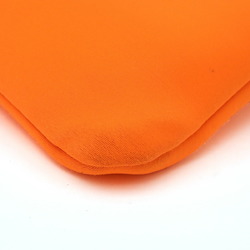 HERMES Neoban MM Clutch Bag Pouch Second Polyamide Orange Black