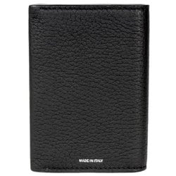 Burberry Grained Leather Card Case 8042183 Black