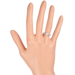 Chaumet Frisson Solitaire Ring, Diamond, 0.33ct, Size 8, Pt950, G/VVS1/3EX, Women's