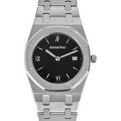 Audemars Piguet Royal Oak 33mm 56175SP.OO.0789SP.01 SS D serial number wristwatch quartz black dial men's