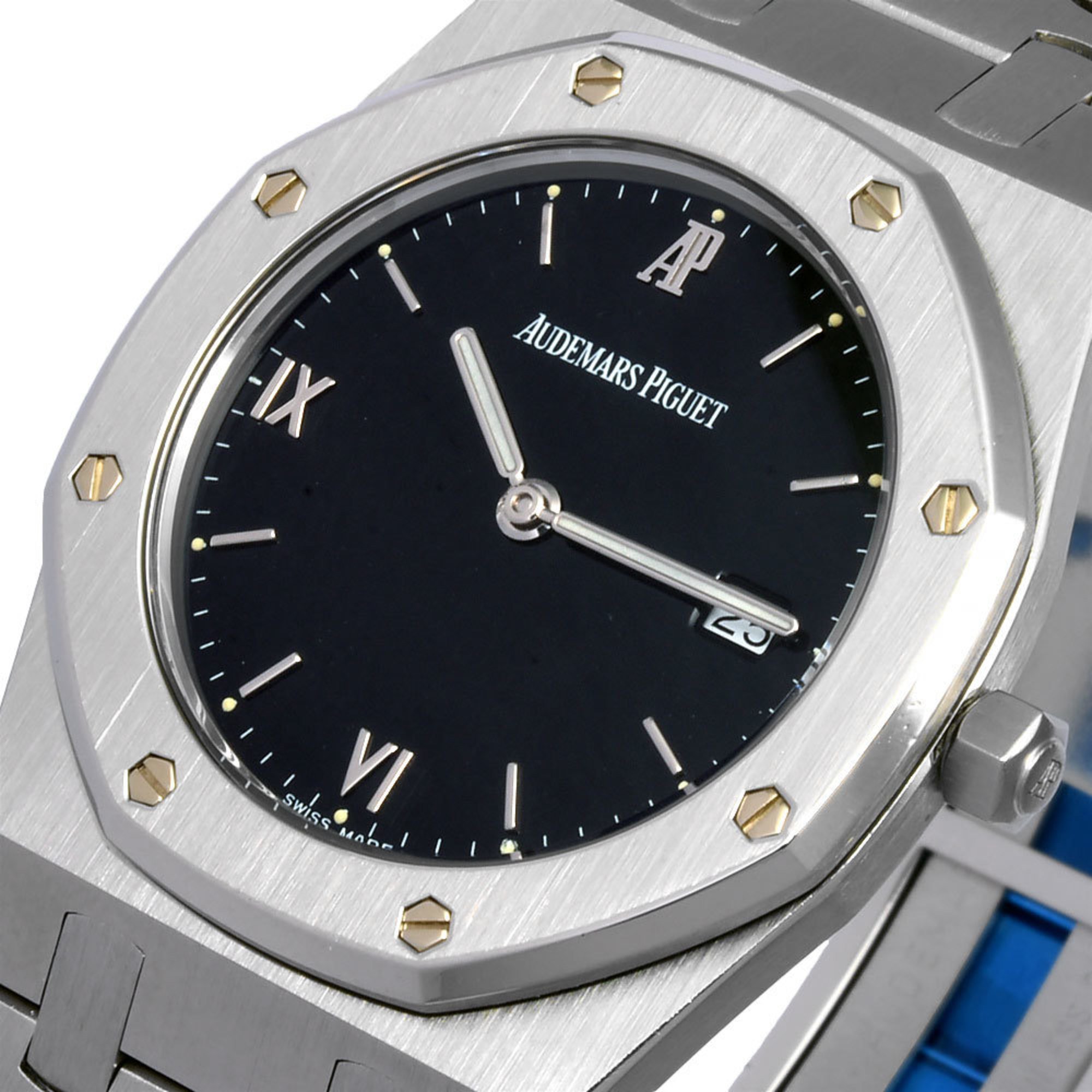 Audemars Piguet Royal Oak 33mm 56175SP.OO.0789SP.01 SS D serial number wristwatch quartz black dial men's