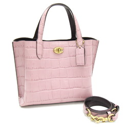 Coach handbag Willow Tote 24 C8632 pink leather ladies COACH