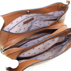 Kate Spade Handbag Layla Medium Triple Compartment WKR00344 Brown Leather Shoulder Bag for Women