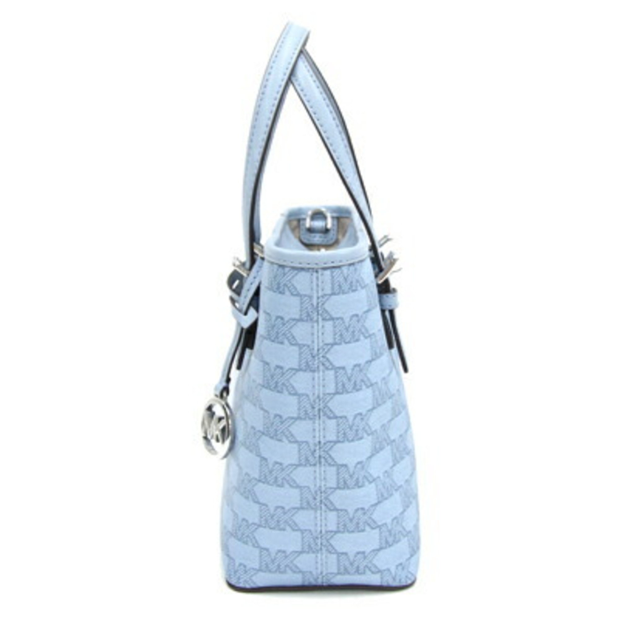 Michael Kors Handbag 35F3STVT0I Light Blue PVC Leather Bag for Women MICHAEL KORS