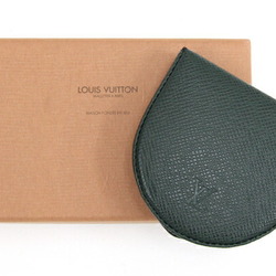 Louis Vuitton Coin Case Taiga Porto Monnaie Cuvette M30374 Episea Purse Compact Wallet Green Men's LOUIS VUITTON