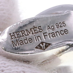 Hermes Necklace Gallop SV Sterling Silver 925 Pendant Horse Head Women's HERMES