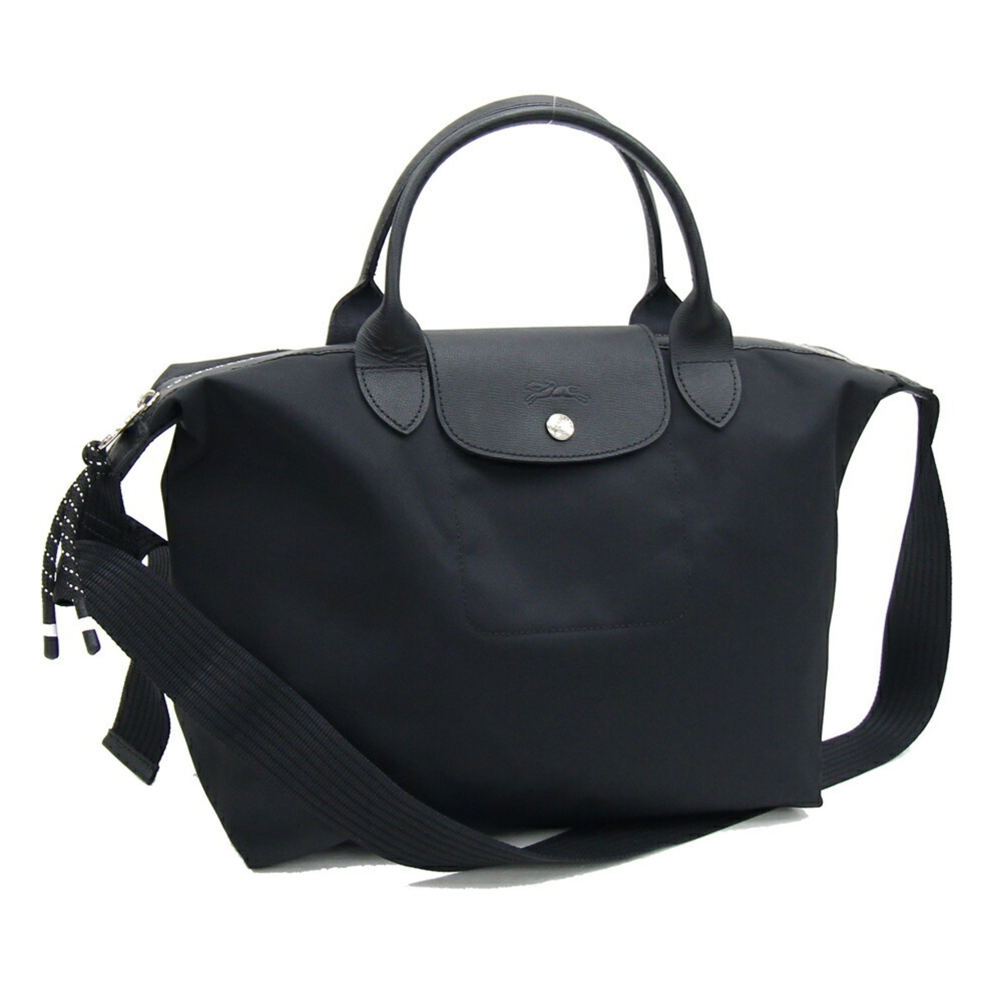Longchamp Handbag Le Pliage Energy Large Tote Bag L1515HSR Black Recycled Canvas Leather Women's LONGCHAMP