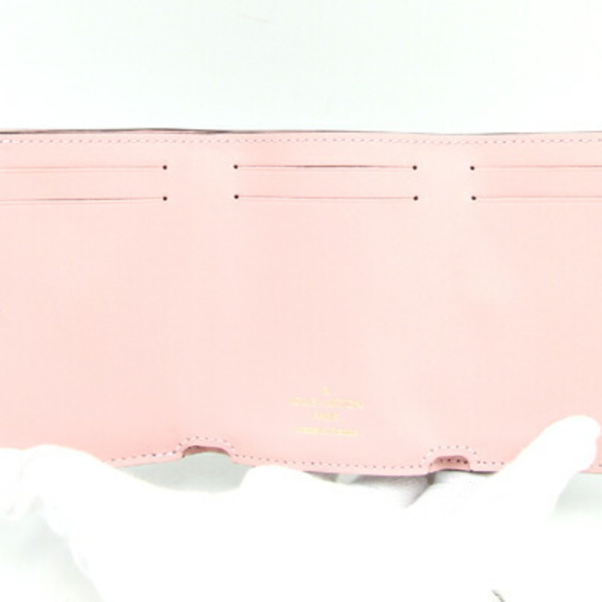 Louis Vuitton Tri-fold Wallet Monogram Portefeuille Celeste M81665 Rose Ballerine Compact Small Pink Women's LOUIS VUITTON