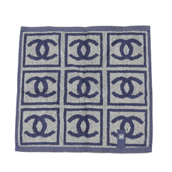 CHANEL Sports Line Towel Handkerchief Set Navy x Gray JA-18832