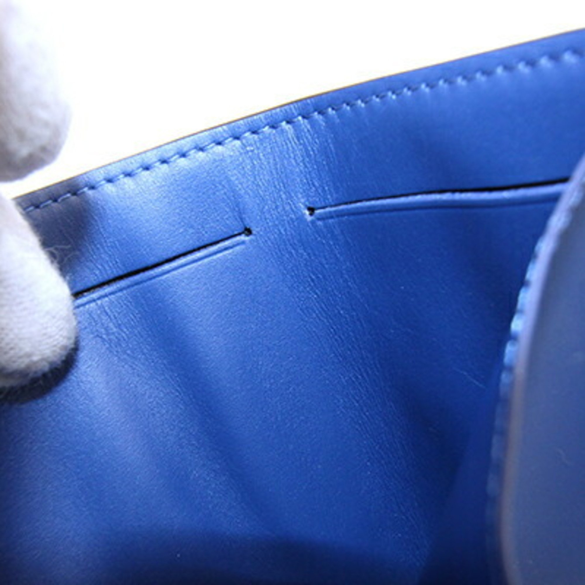 Louis Vuitton Tri-fold Wallet Taiga Rama Discovery Compact M67620 Blue Men's LOUIS VUITTON