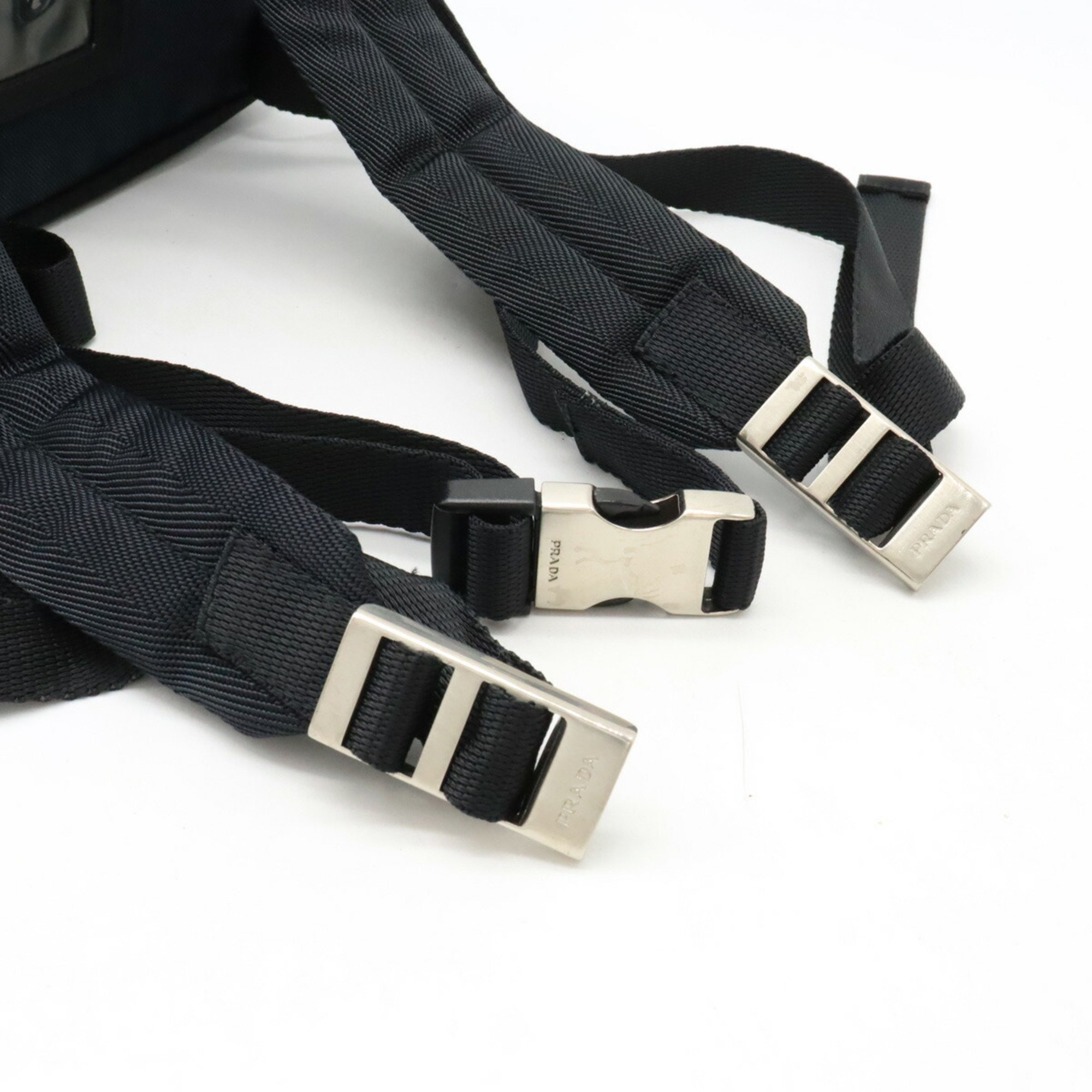 PRADA TESSUTO MONTANG nylon backpack NERO black V152