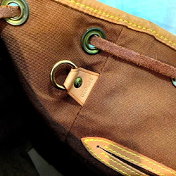 Louis Vuitton (LOUISVUITTON) Montsouris MM M51136 Monogram Rucksack Backpack Daypack SP0030KB-8599