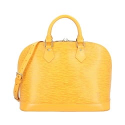 Louis Vuitton Alma Epi Shoulder Bag Leather M52149 Yellow Women's LOUIS VUITTON 2way