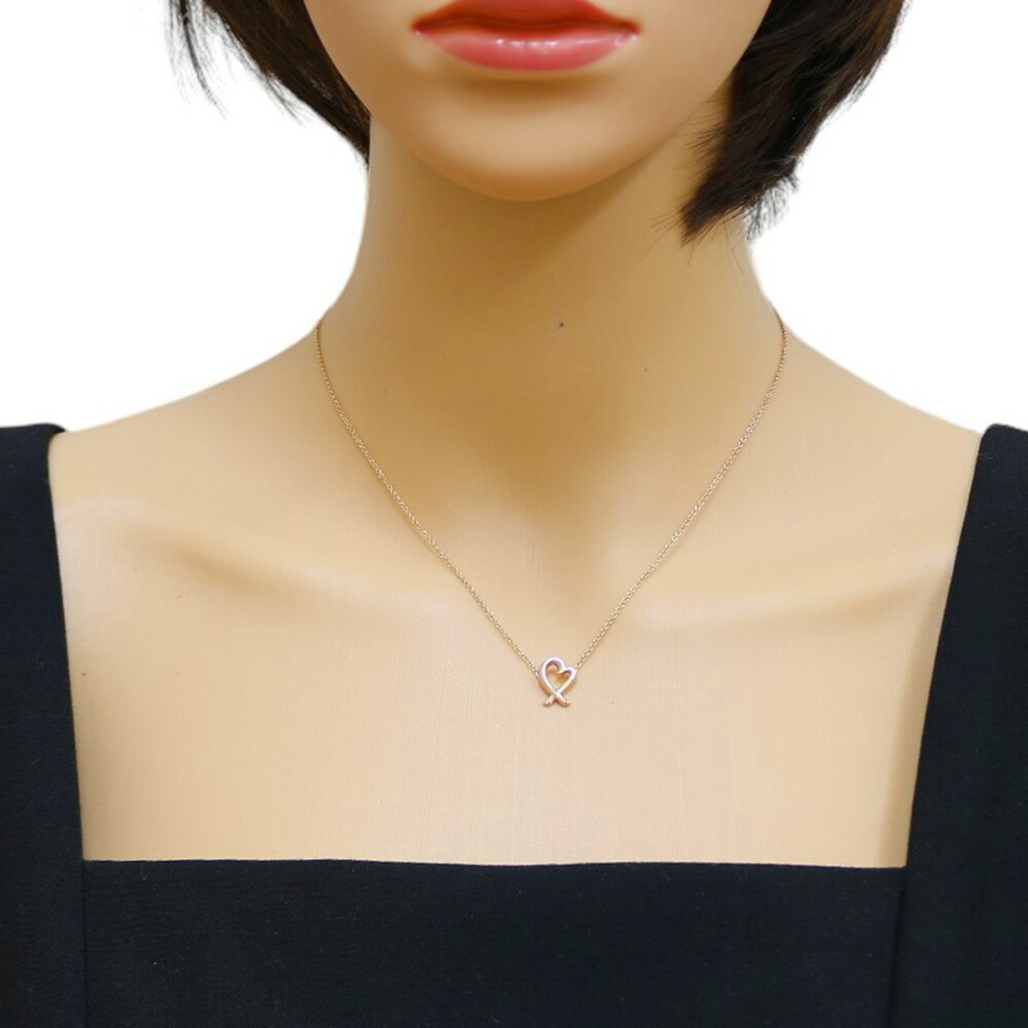 Tiffany Loving Heart Necklace 18K Gold Women's TIFFANY&Co. BRJ09000000051066
