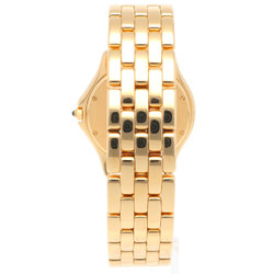 Cartier Panthere Cougar LM Watch 18K Gold 887904 Quartz Unisex CARTIER