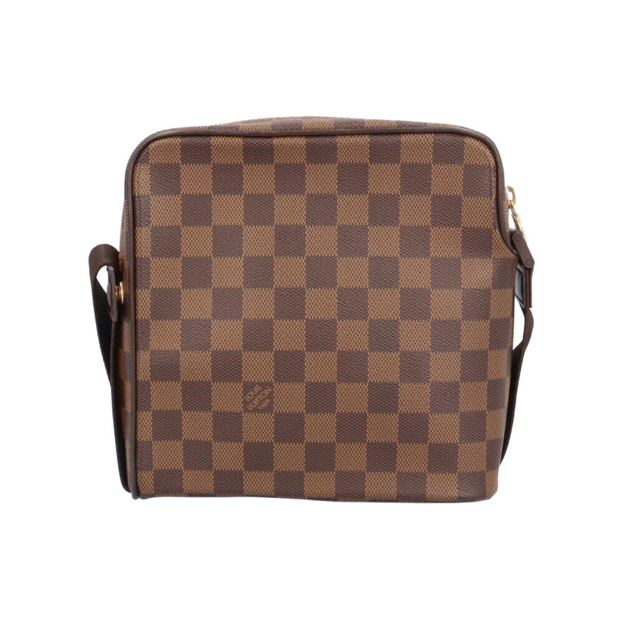 Louis Vuitton Olaf PM Damier Shoulder Bag Canvas N41442 Brown Unisex LOUIS VUITTON