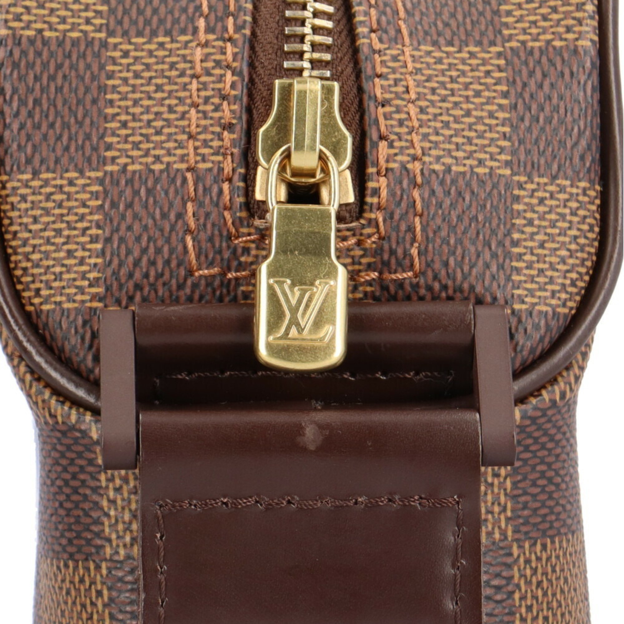 Louis Vuitton Olaf PM Damier Shoulder Bag Canvas N41442 Brown Unisex LOUIS VUITTON