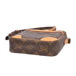 Louis Vuitton Danube Monogram Shoulder Bag Canvas M45266 Brown Women's LOUIS VUITTON