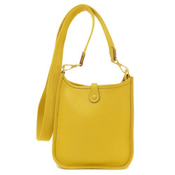 Hermes Evelyn TPM Yellow Shoulder Bag Taurillon Women's