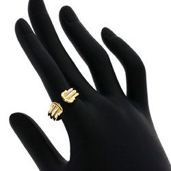 Cartier 2C Ring #55 Ring, K18 Yellow Gold, K18WG, K18PG, Women's